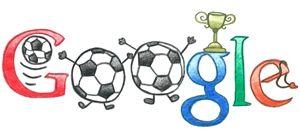 Football Google Logo - World Cup 2018 - Day 2