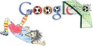 Football Google Logo - World Cup Google Doodle – Korea | Google Logos Collection