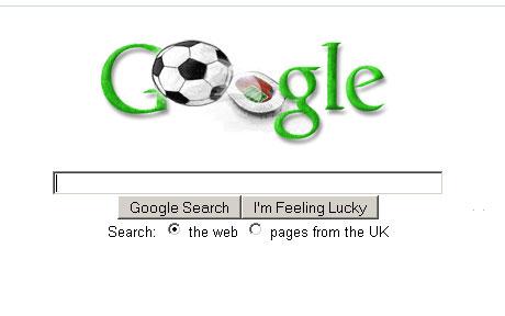 Football Google Logo - Google mark Champions League final with football stadium logo ...