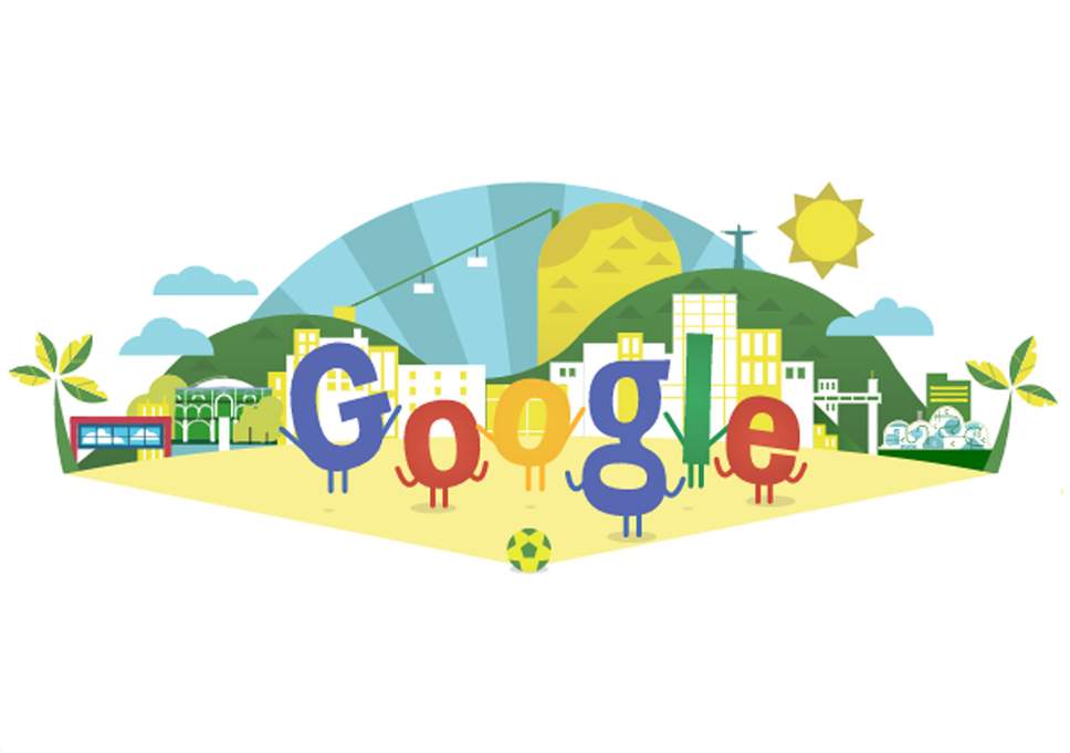 Football Google Logo - World Cup 2014: Google Doodle celebrates launch of football ...