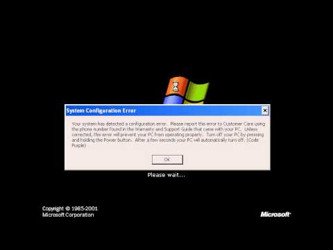 Compaq System Logo - Compaq System Recovery and Code Purple: Short Version - YouTube