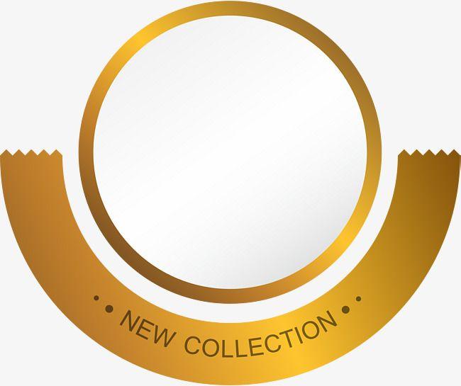 Gold Circle Logo - Golden Circle Label, Circle Clipart, Label Clipart, Gold PNG Image