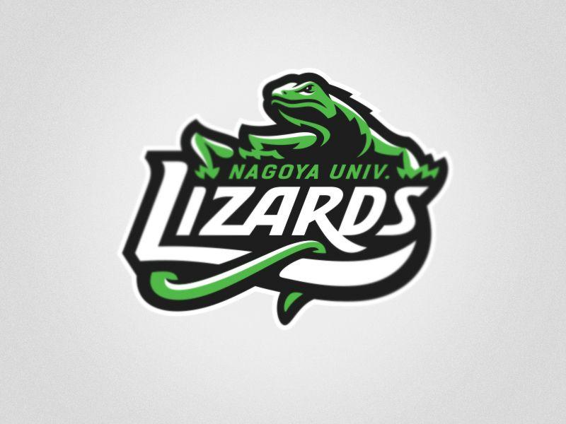Lizard Logo - Nagoya Univ. Lizards by Yury Orlov | Dribbble | Dribbble