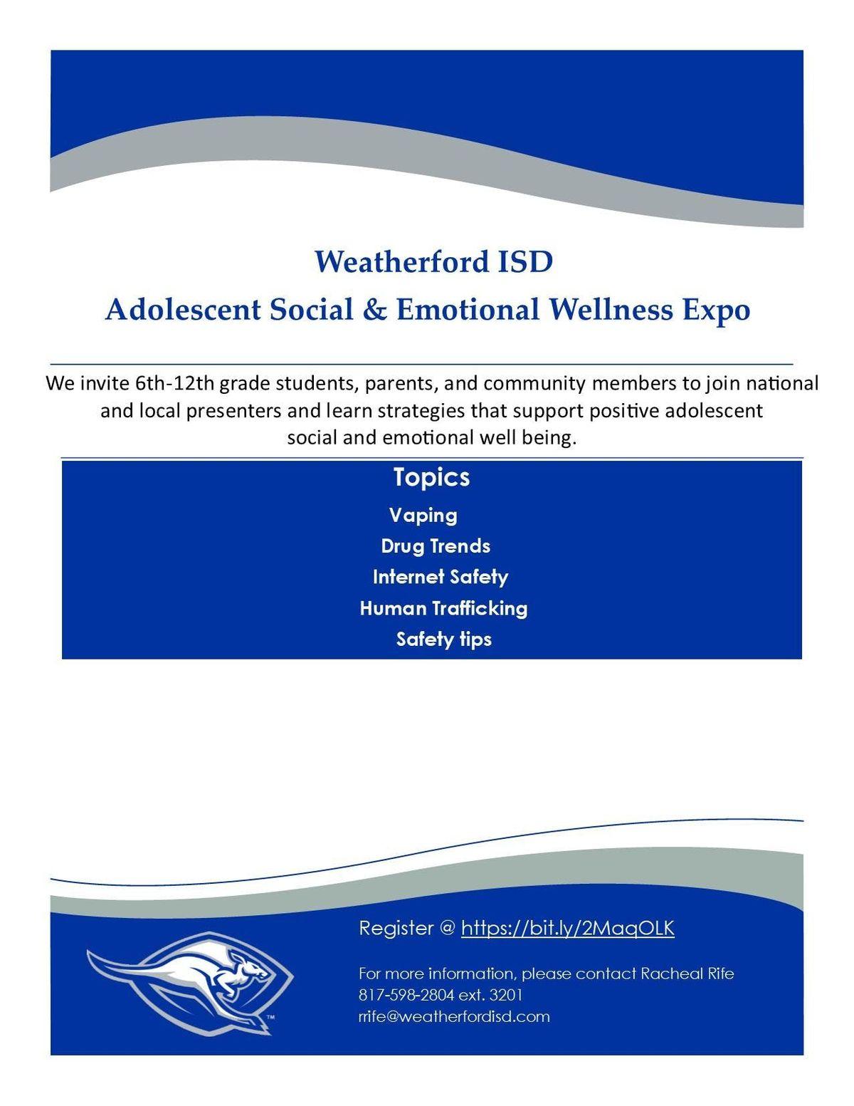 Weatherford ISD Logo - Weatherford ISD Adolescent Social & Emotional Wellness Expo at WHS