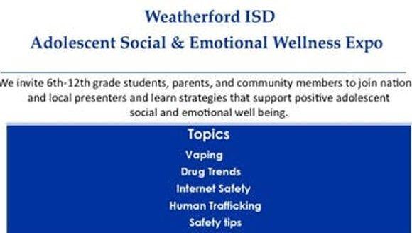 Weatherford ISD Logo - Weatherford ISD Adolescent Social & Emotional Wellness Expo Tickets