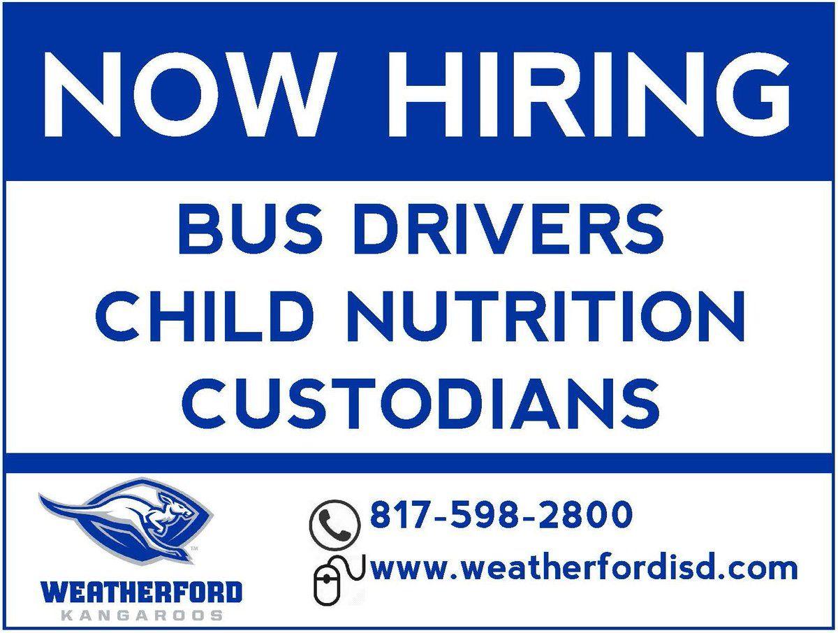 Weatherford ISD Logo - Weatherford ISD're hiring! To apply, please visit