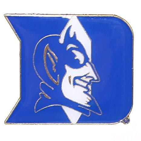 Blue Devils Logo - Amazon.com : NCAA Duke Blue Devils Logo Pin : Sports Related Pins