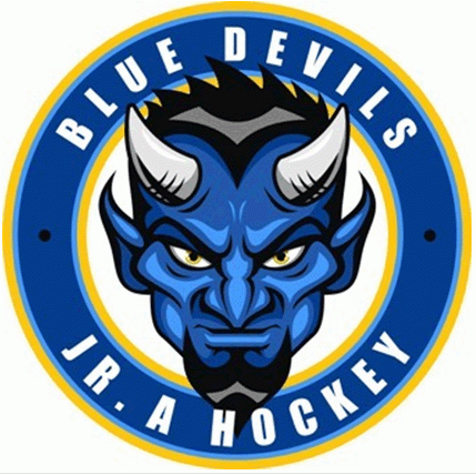Blue Devils Logo - Kirkland Lake Blue Devils Primary Logo Ontario Jr Hockey