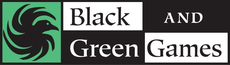 Black Green B Logo - Black & Green Games