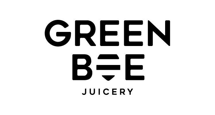 Black Green B Logo - Green Bee Juicery | Keg and Case West 7th Market