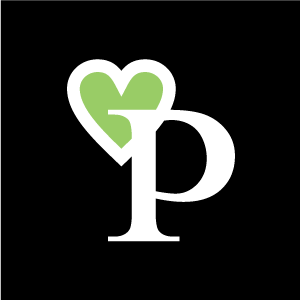 Black Green B Logo - Heart Clipart - Green Alphabet P with Black Background | Download ...