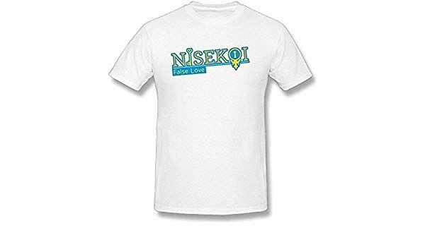 Nisekoi Logo - AKERY Men's Nisekoi Logo T Shirt XXL: Amazon.co.uk: Clothing