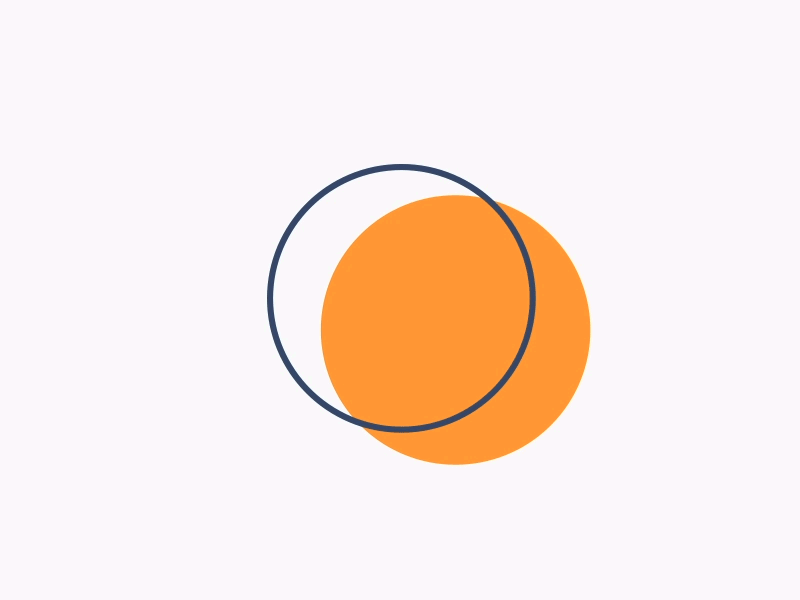 Orange Circle White Triangle Logo - Triangle GIF on GIFER - by Mezit