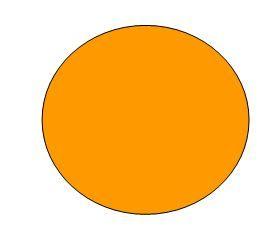 Orange Circle White Triangle Logo - Cooperative Games Paradigm: The Circle