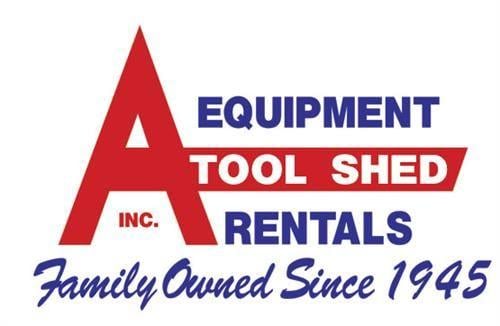 Blue Line Equipment Rentals Logo - A Tool Shed Equipment Rentals Inc. Rental Service Stores & Yards