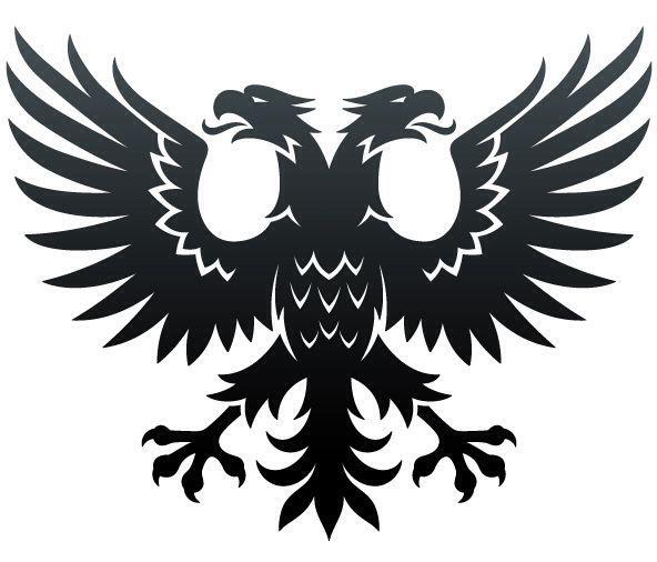 Two Headed Bird Logo - Protection Two Headed Eagle. Tat. Tattoos, Eagle