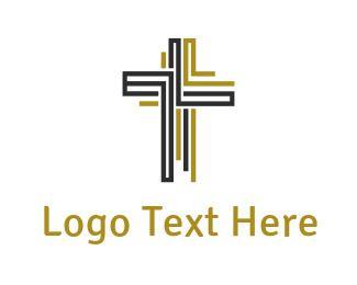 Cathloic Cross Logo - Catholic Logo Maker
