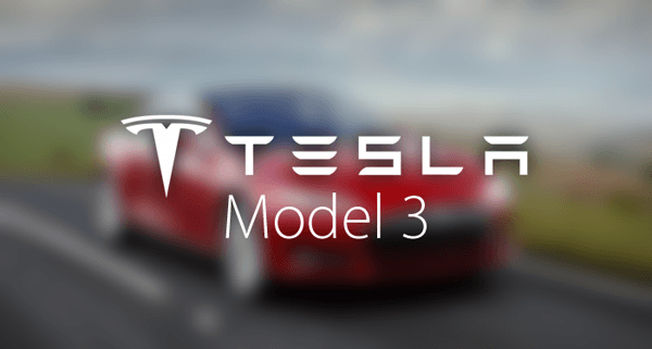 Tesla Model 3 Logo - Tesla Model 3 Electric Car Announced, Will Be Available In 2017