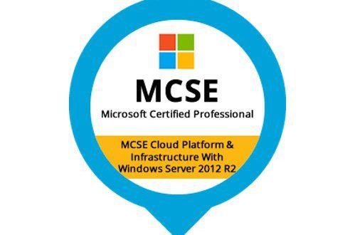 Microsoft Windows Server 2012 Logo - MCSE Cloud Platform & Infrastructure (Windows 2012)