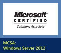 MCSA Logo - MCSA: Windows Server 2012 Certification Package Online |