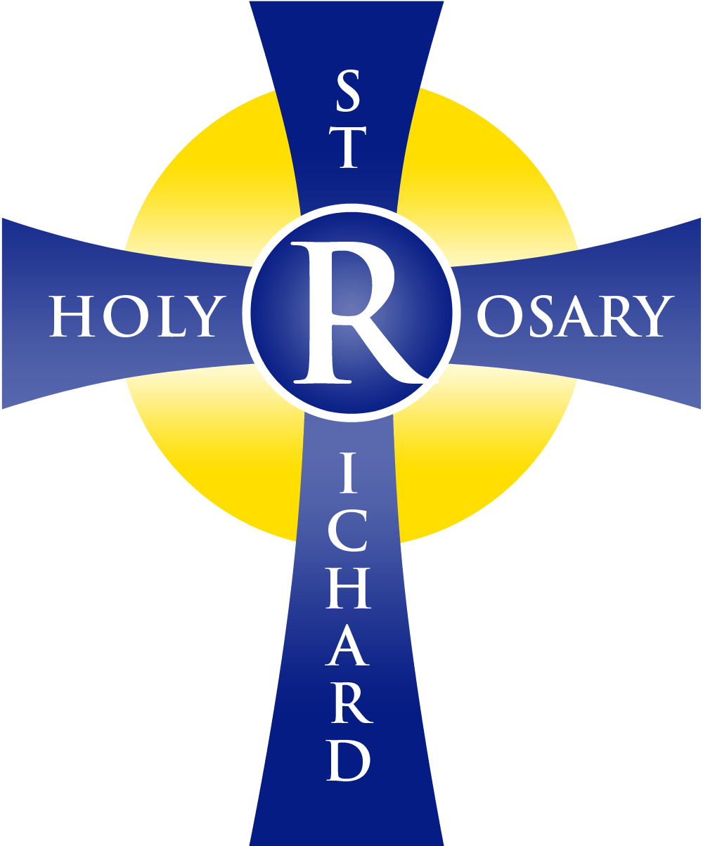 Cathloic Cross Logo - Home - Our Lady of the Holy Rosary St. Richard Catholic Church