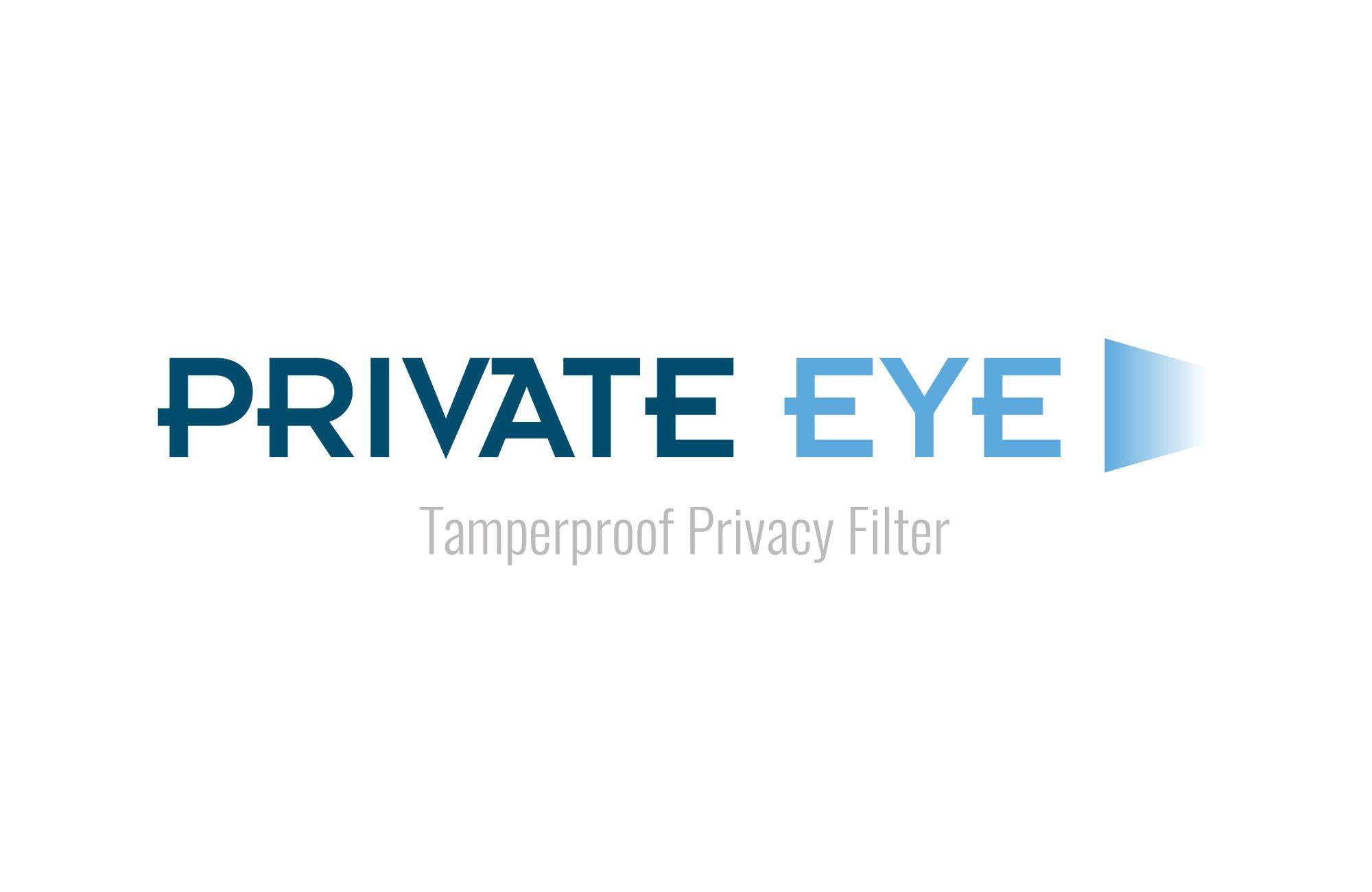 Private Eye Logo - HP Privacy Monitor by Private Eye