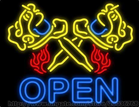 Flaming K Logo - Satın Al Flaming Dövme Makinesi Açık Logo Neon Burcu Aydınlatma ...