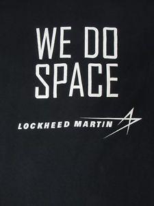 Lockheed Martin Space Logo - VINTAGE - LOCKHEED MARTIN - WE DO SPACE - MEDIUM BLACK T-SHIRT ...