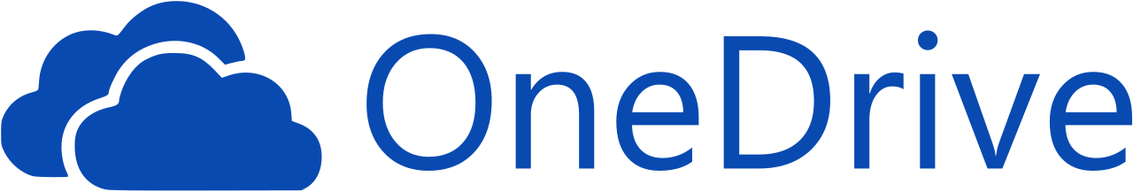 One Drive Logo - File:OneDrive logo and wordmark.svg