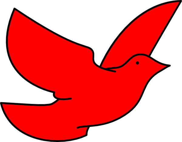 Red Dove Logo - Dove clipart red for free download and use in presentations. longfordpc