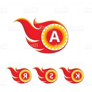 Flaming K Logo - G Letter Flame Logo Design Fire | SOIDERGI