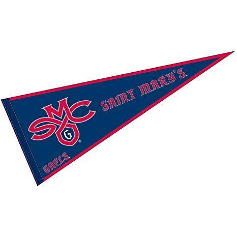 Saint Mary's Gaels Logo - Amazon.com : WinCraft St. Mary's Gaels Pennant Full Size Felt ...