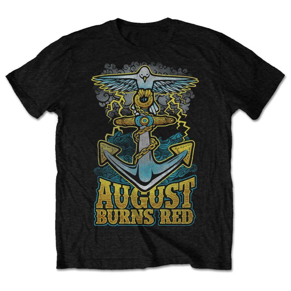 Red Dove Logo - Planet Rock | Dove Anchor (Black) | August Burns Red