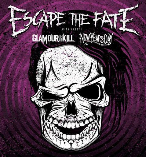 Escape the Fate Logo - Escape the Fate (USA) - Kulturfabrik