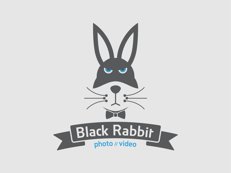 Black Rabbit Logo - Black Rabbit Logo by George Prentzas | Dribbble | Dribbble