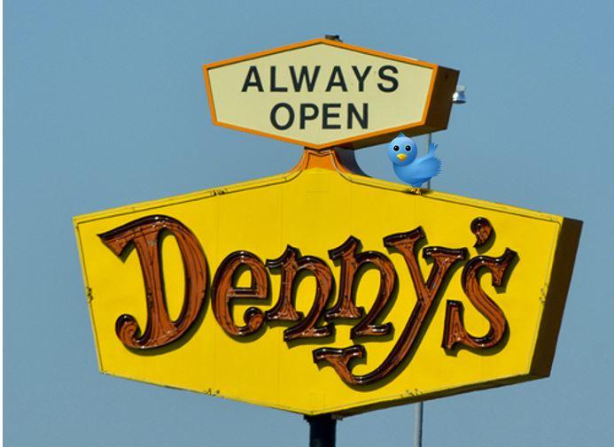 Denny's Logo - Case Study: Denny's flips its audience with a sassy social media ...