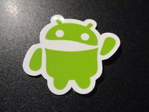 G Robot Logo - ANDROID DROID Andy bot smiley robot logo Sticker 2