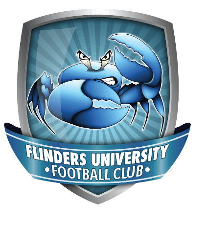 Crab Football Logo - Flinders University. Adelaide Footy League