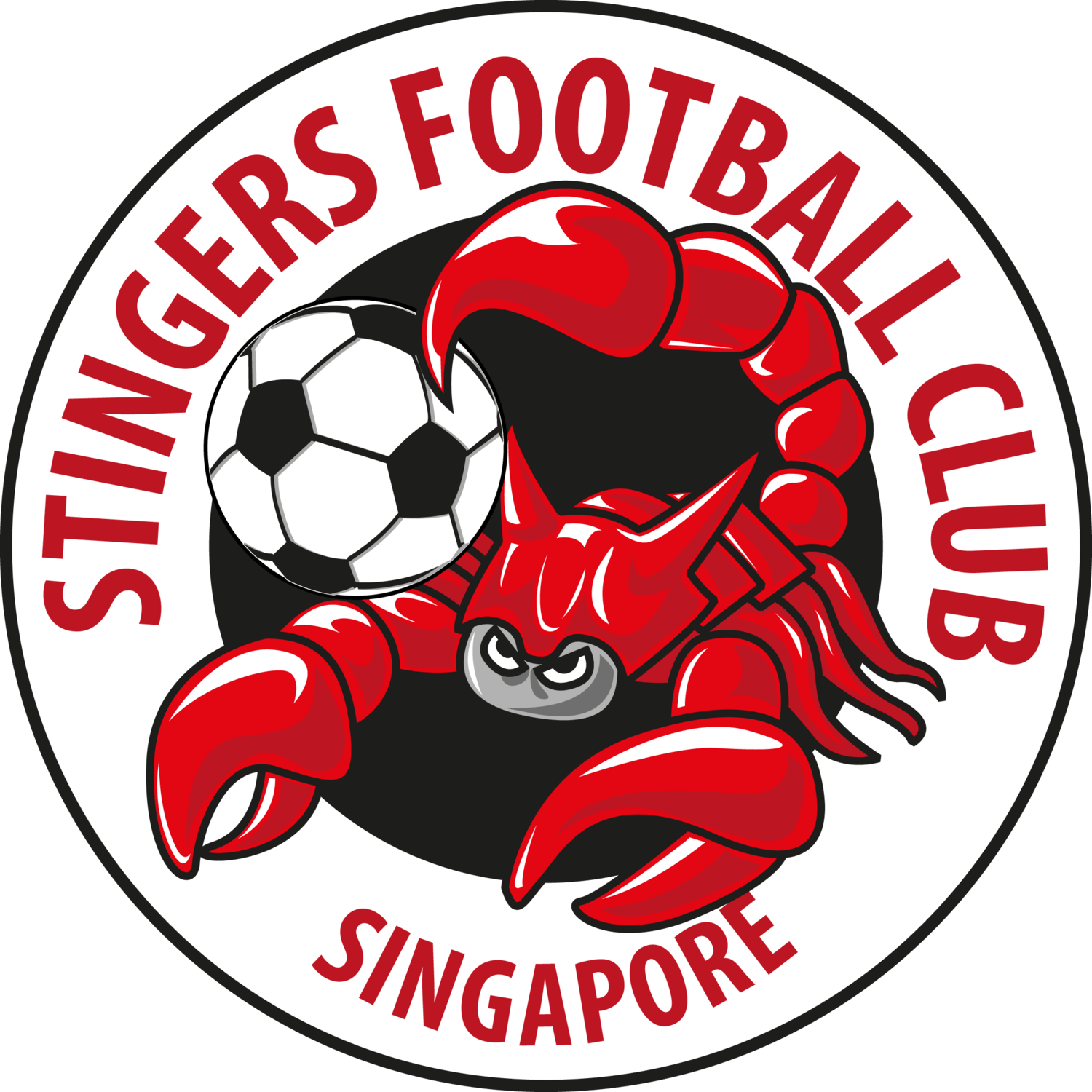 Crab Football Logo - Stingers Football Club