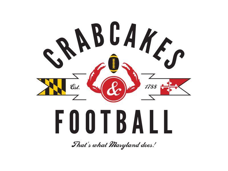Crab Football Logo - Crabcakes & Football by Benjamin Kauffman | Dribbble | Dribbble