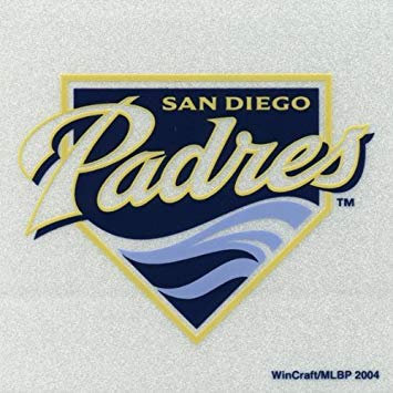 Padres Old Logo - Old Glory San Diego Padres Reflective Decal