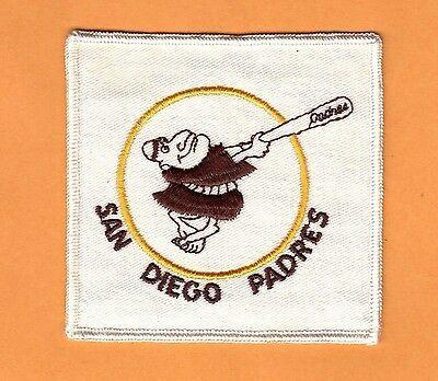 Padres Old Logo - VINTAGE 1960'S OLD LOGO SAN DIEGO PADRES LARGE 4 SQUARE PATCH