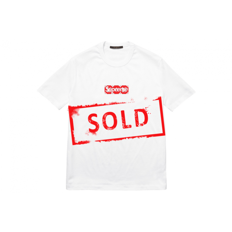 LV X Supreme Box Logo - LOUIS VUITTON X SUPREME Box Logo Tee ®