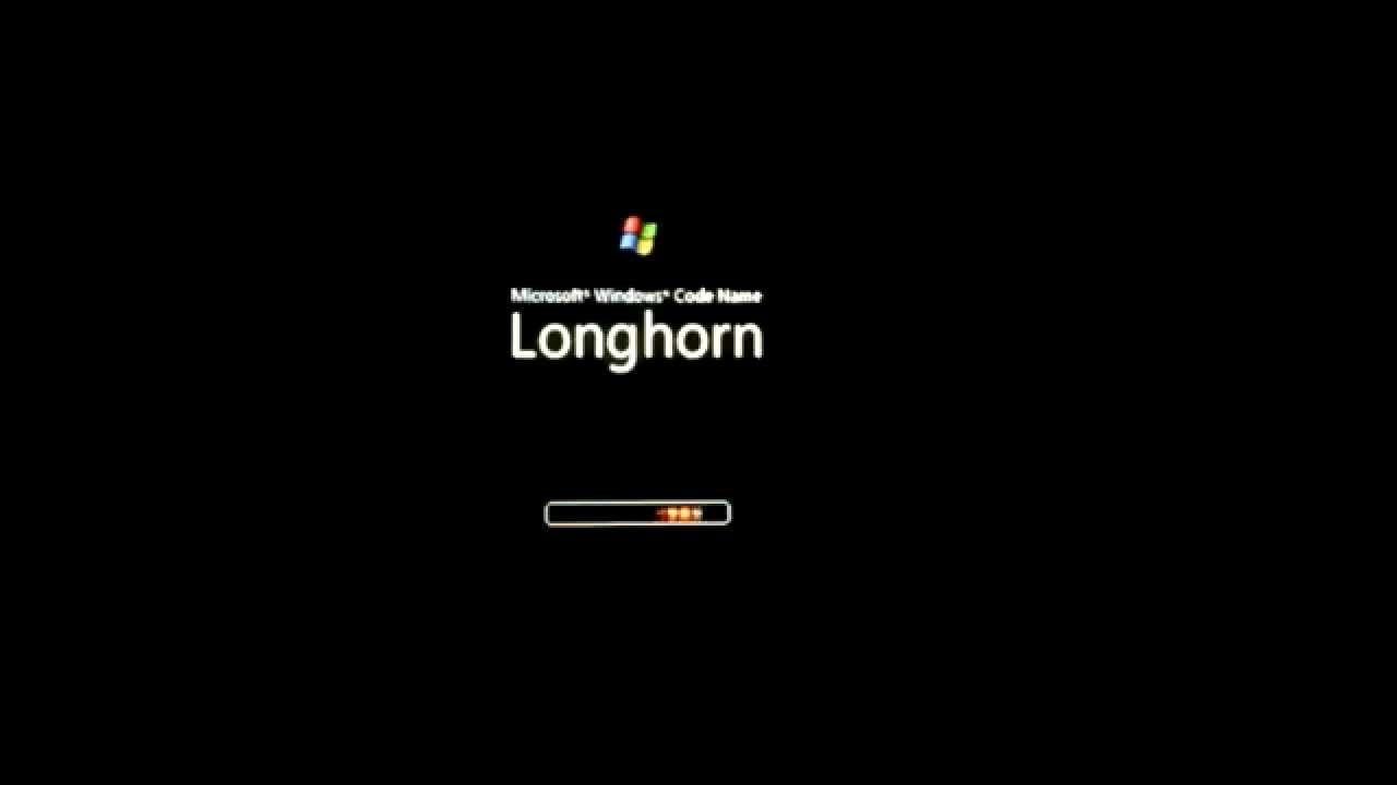 Windows Longhorn Logo - Start Windowsa Longhorn - Windows Longhorn Startup - YouTube