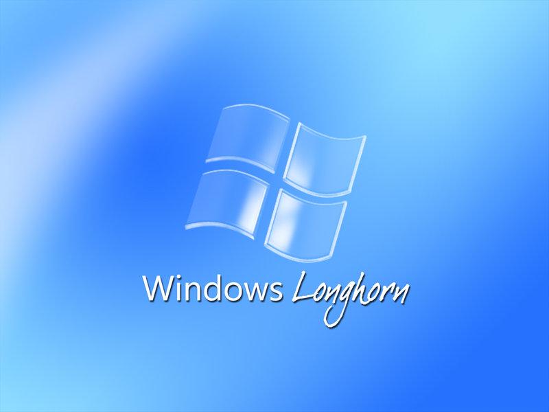 Windows Longhorn Logo - Windows Longhorn Wallpaper | Wallpapers | John's Phone - The World's ...