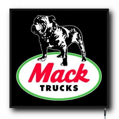 Mack Truck Logo - LED Mack Trucks logo sign (MT003)