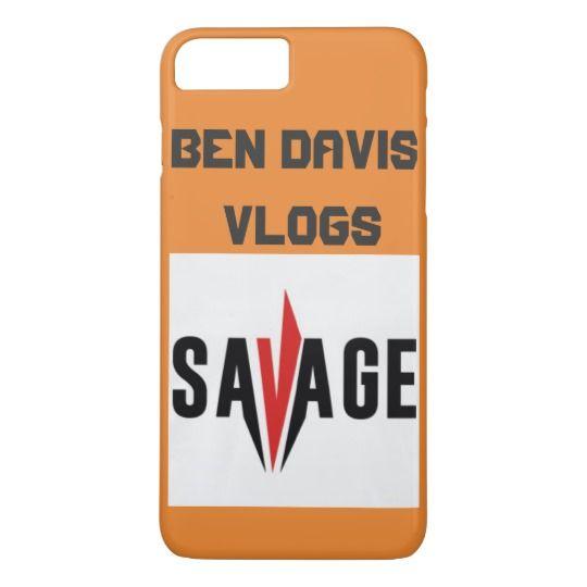 Savage Vlogs Logo - Ben Davis vlogs SAVAGE IPhone 7/8 case | Zazzle.com