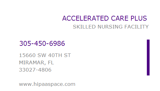 Accelerated Care Plus Logo - 1942668728 NPI Number | ACCELERATED CARE PLUS | MIRAMAR, FL | NPI ...