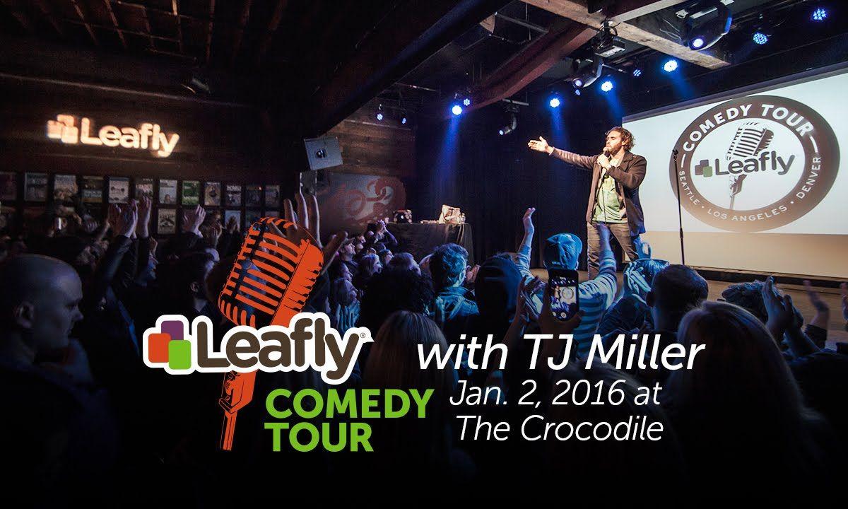 Seattle Crocodile Logo - Leafly Comedy Tour: TJ Miller at The Crocodile in Seattle - YouTube