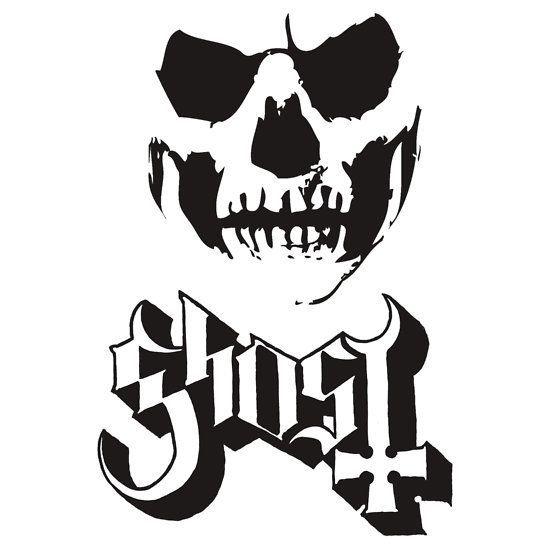 Black and White Ghost Logo - Ghost bc Logos